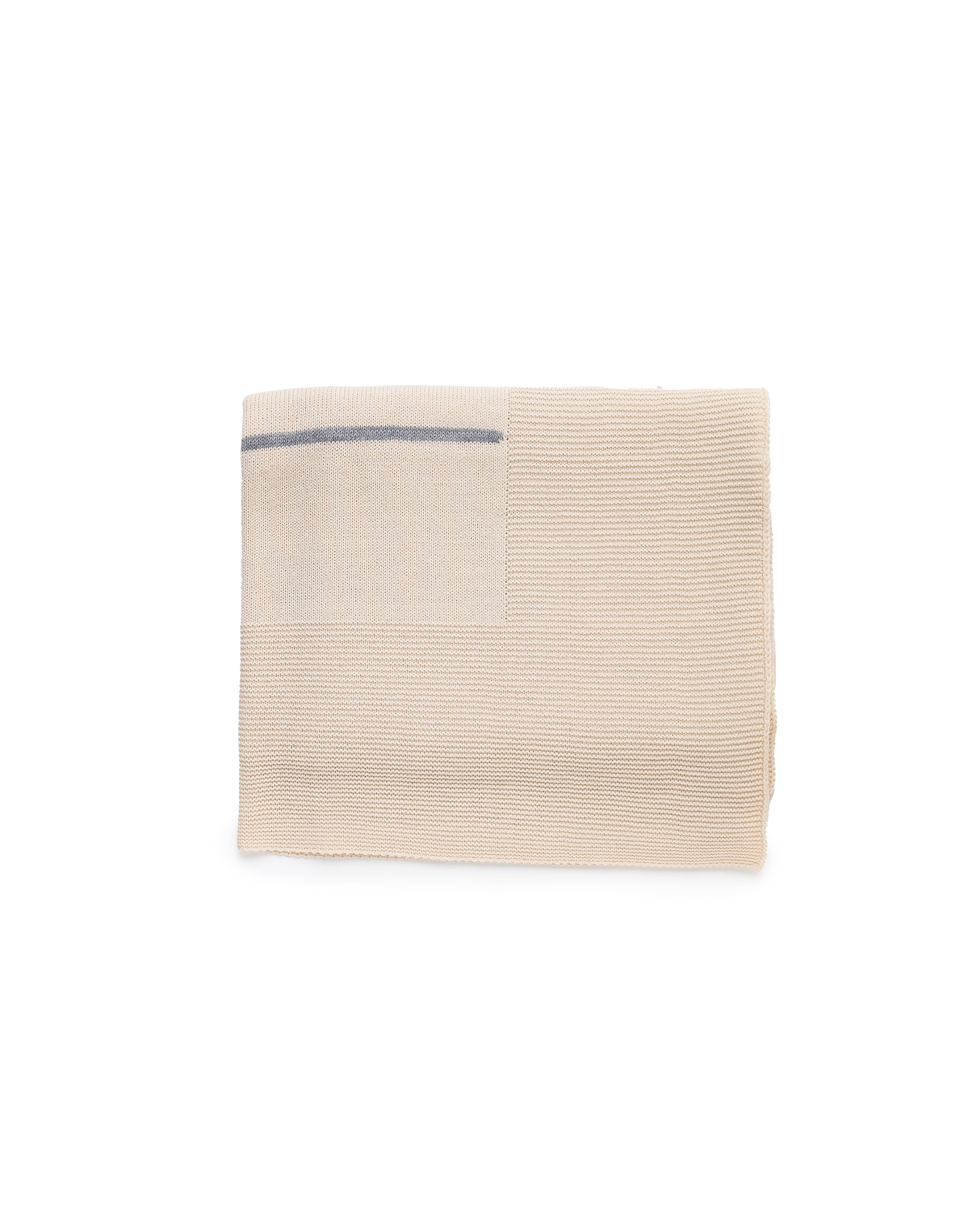 Striped 4-Piece Newborn Set Including Matching Blanket