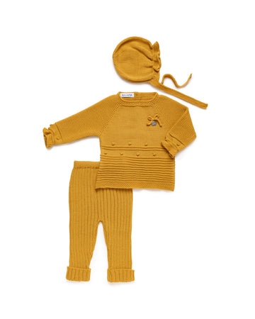3-Pieces Set With Yoke And Bobbles
