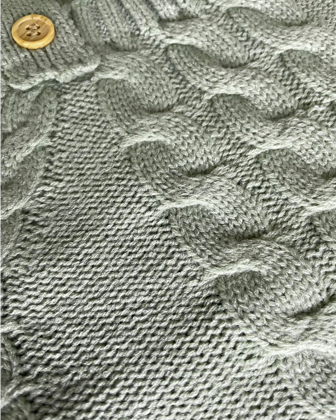 Baby Knit Romper with Shoulder Straps and Cotton Bodysuit