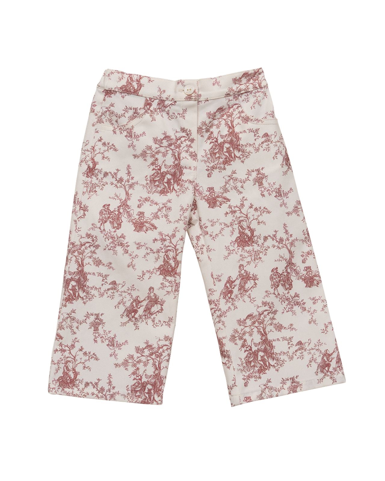 Girls’ Pants – 97% Cotton, 3% Elastane