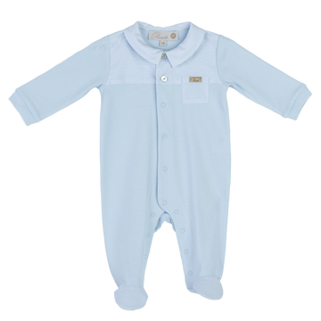 Baby Boy 100% Cotton Knit Romper
