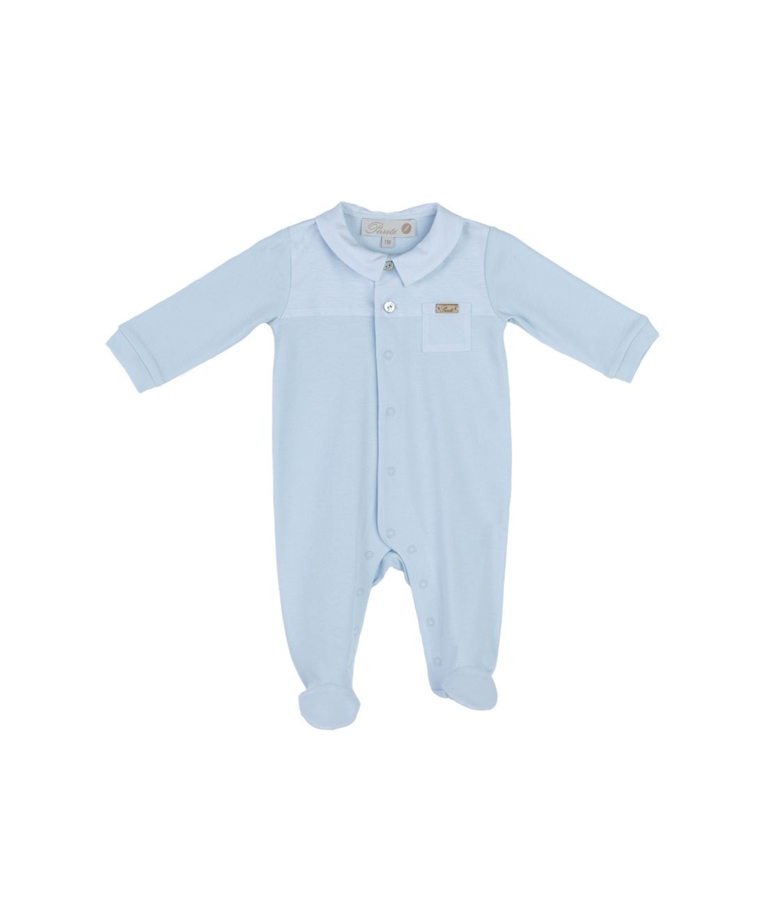 Baby Boy 100% Cotton Knit Romper