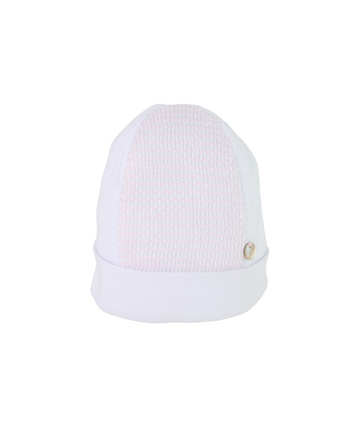 Embroidered Baby Hat - 100% Premium Cotton Pink or Blue